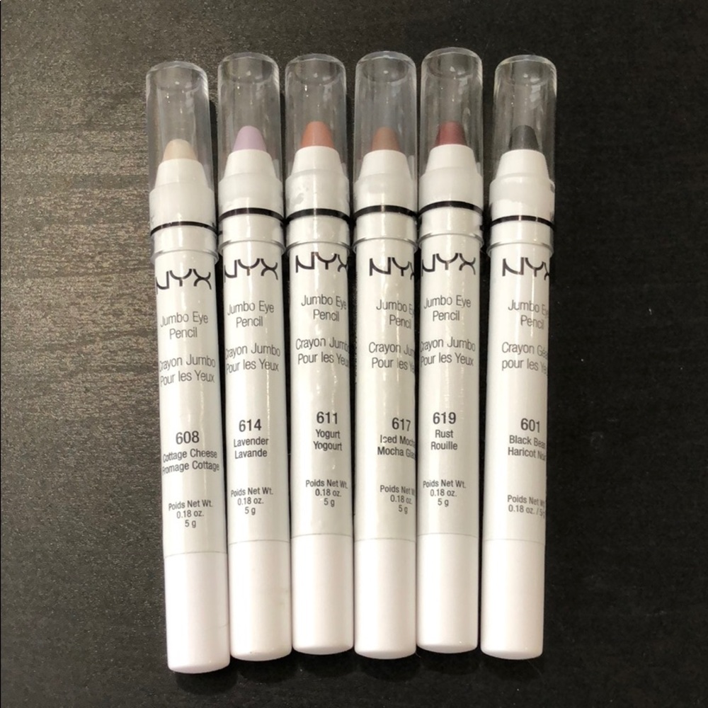 Bundle of Nyx Jumbo Eye Pencils